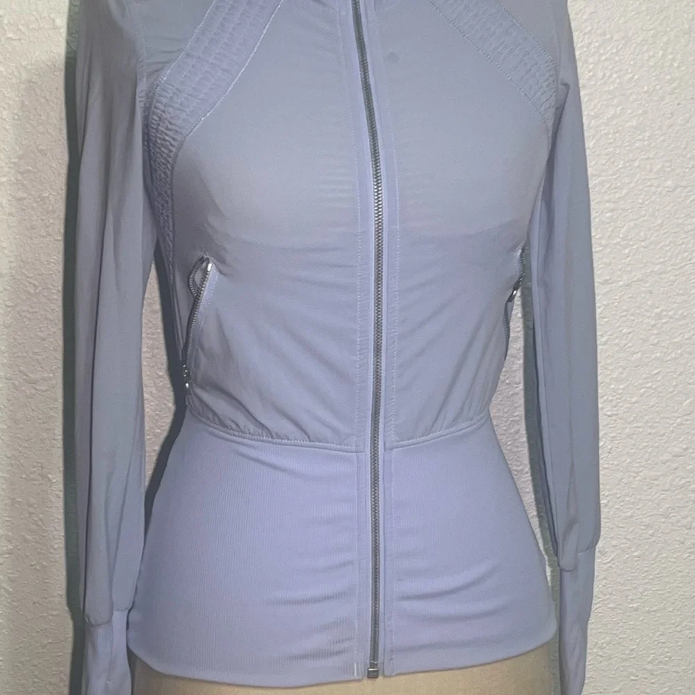 Ivivva by Lululemon Light Purple Zip-Up Jacket size 10